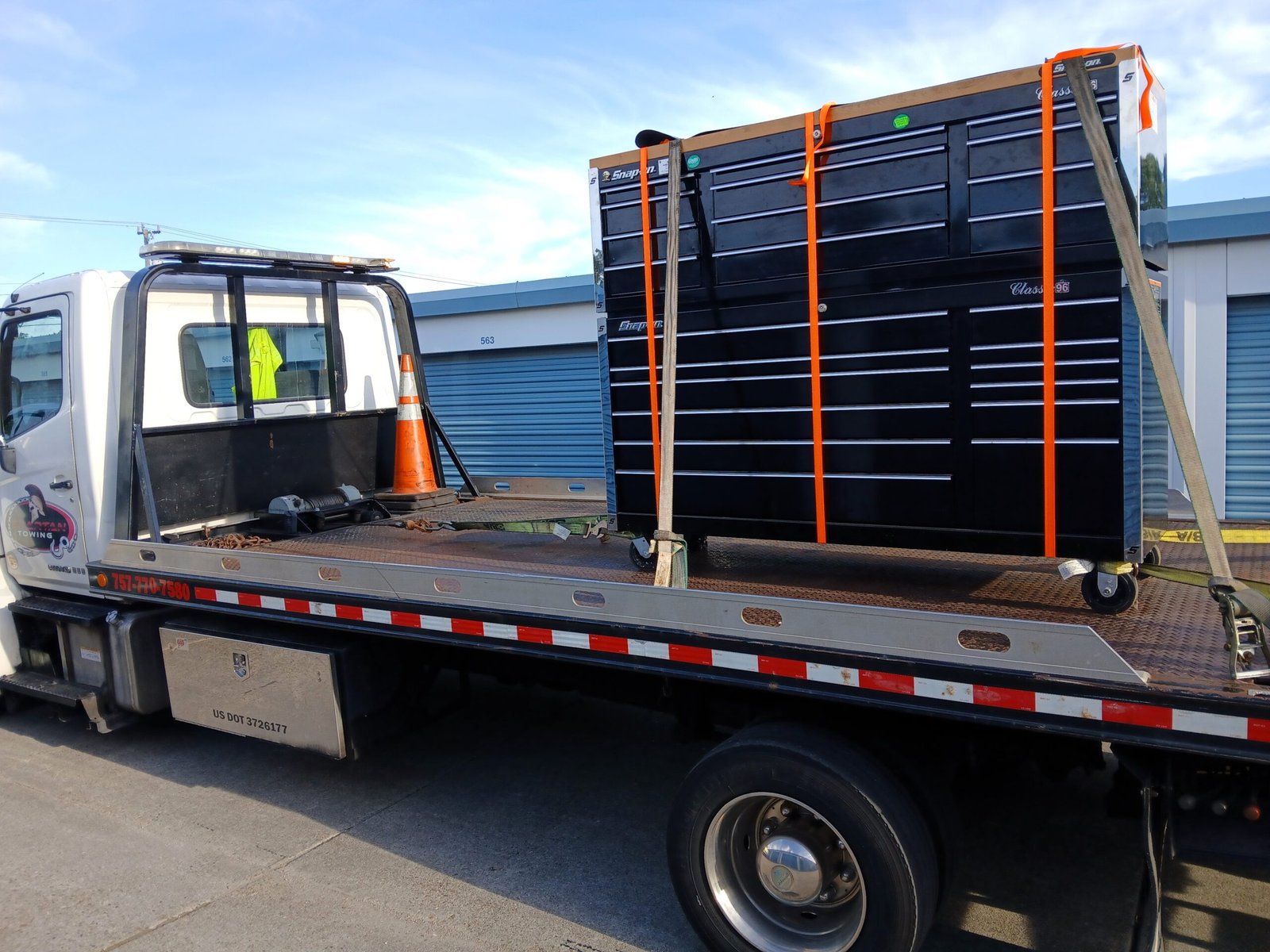 Spartan Towing hauling toolbox